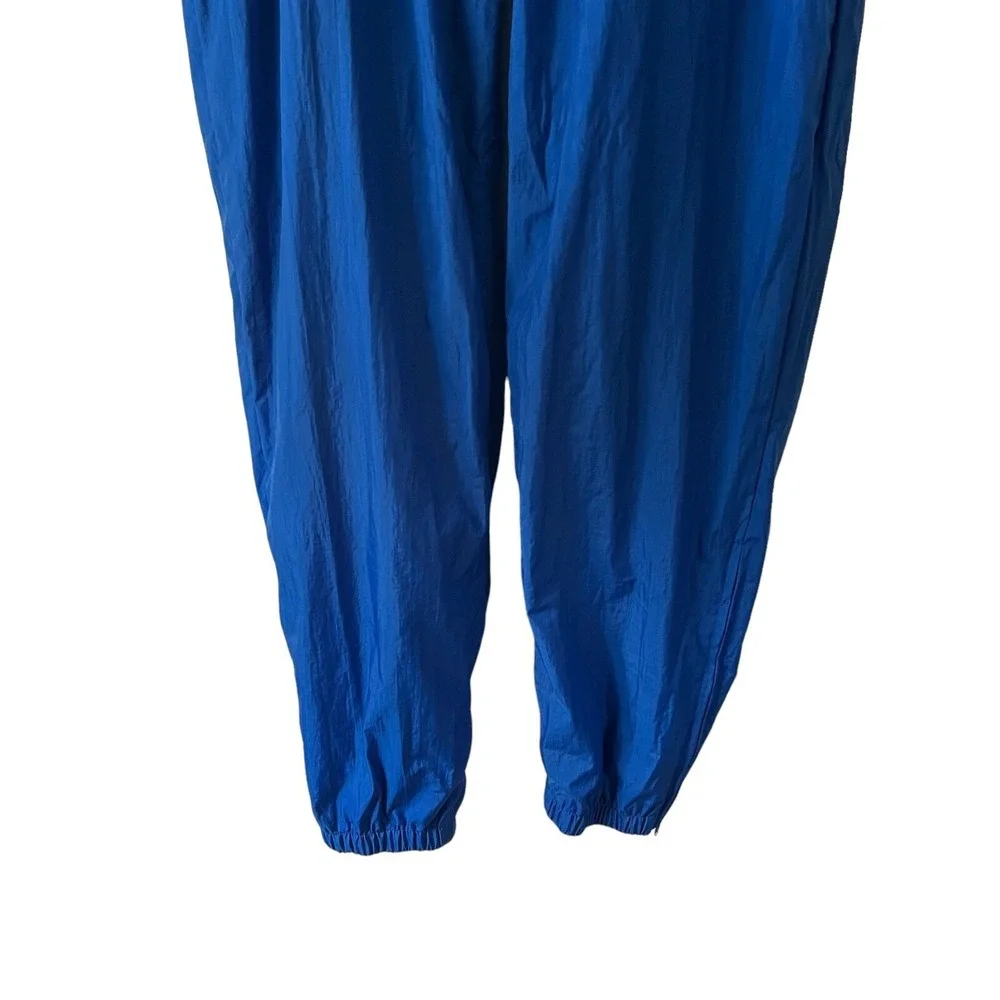 DeLong NWT Men's Track‎ Windbreaker Pants Mesh Lining Blue Size XL